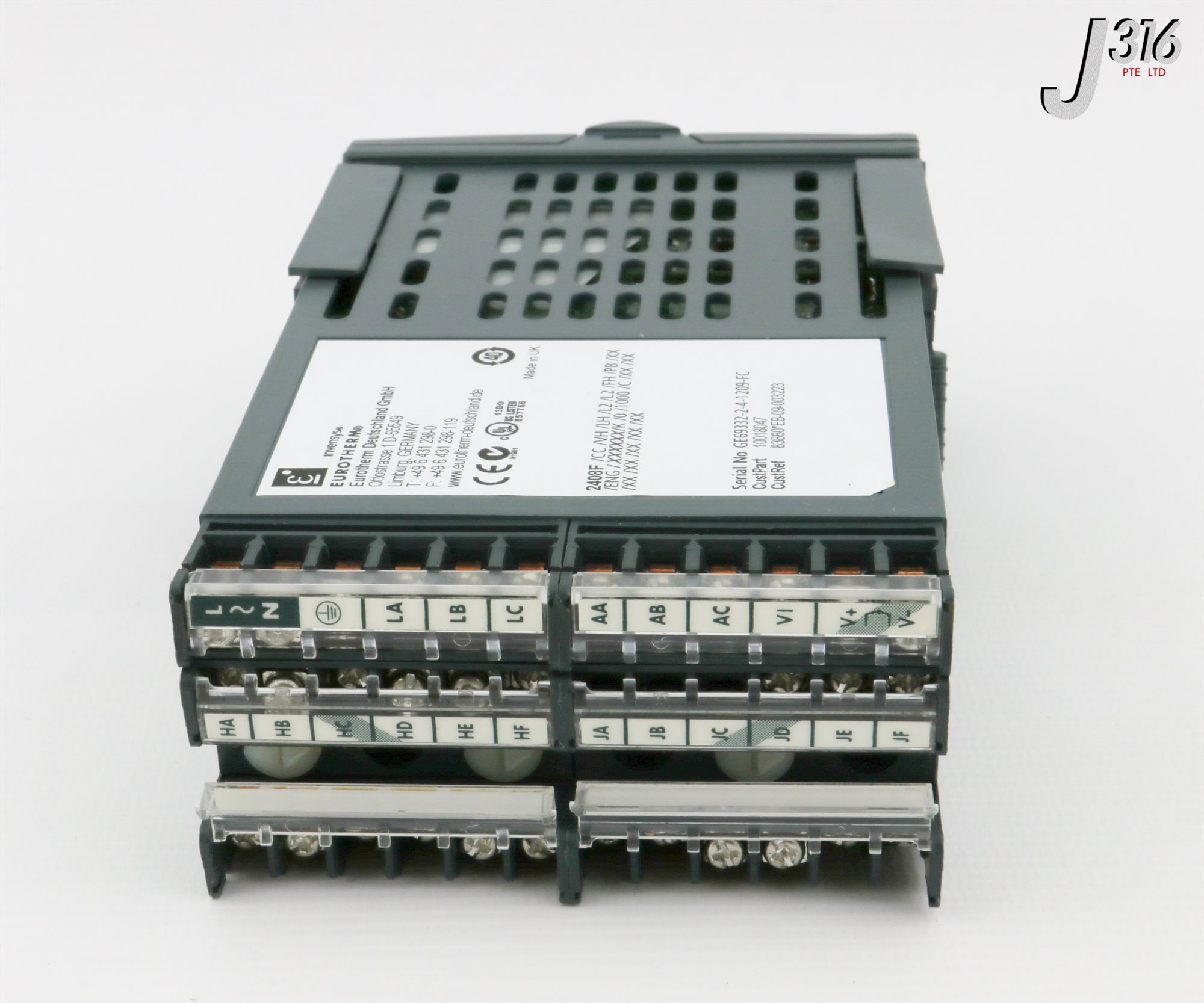 ワン 31372 EUROTHERM TEMPERATURE/PROCESS CONTROLLER (NEW) 2408F | eBay